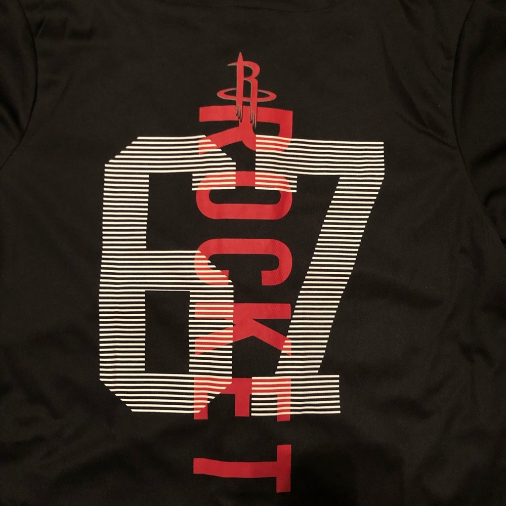 Houston Rockets Baseball Style Jerseys - Picture 4 of 6